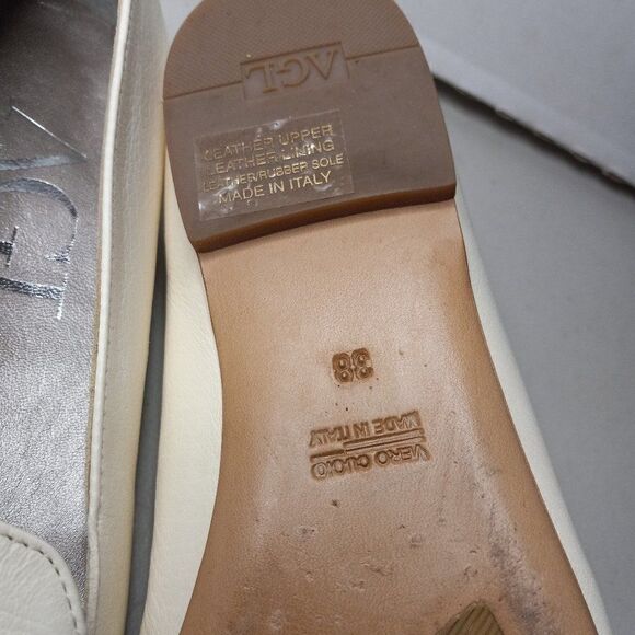 AGL Flat Leather Shoes - Picture 3 of 5